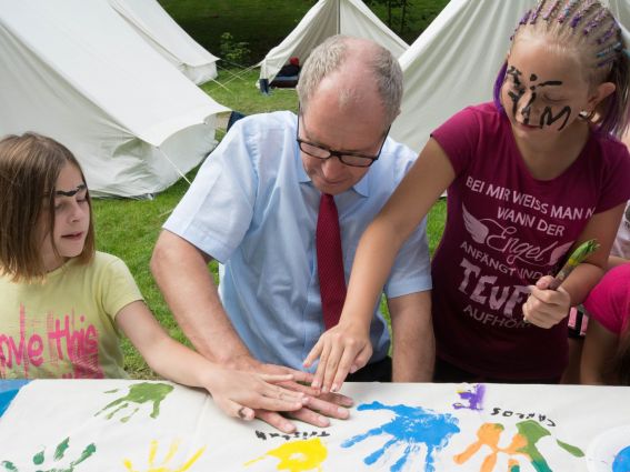 Kinderzeltlager des Kreisjugendamtes Siddinghausen